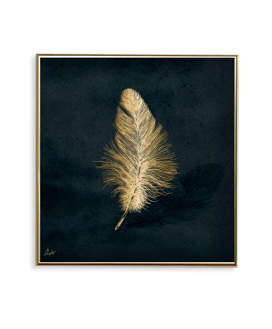 GOLD AMBIENCE FEATHER_SQ